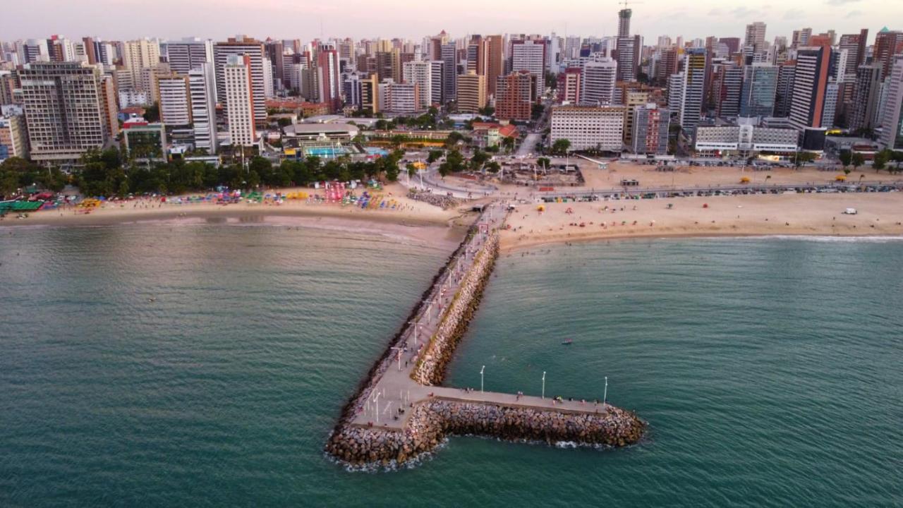 Beira Mar Meireles A Um Passo Do Mar Форталеза Екстер'єр фото